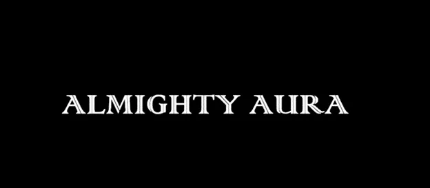 Almighty Aura title card
