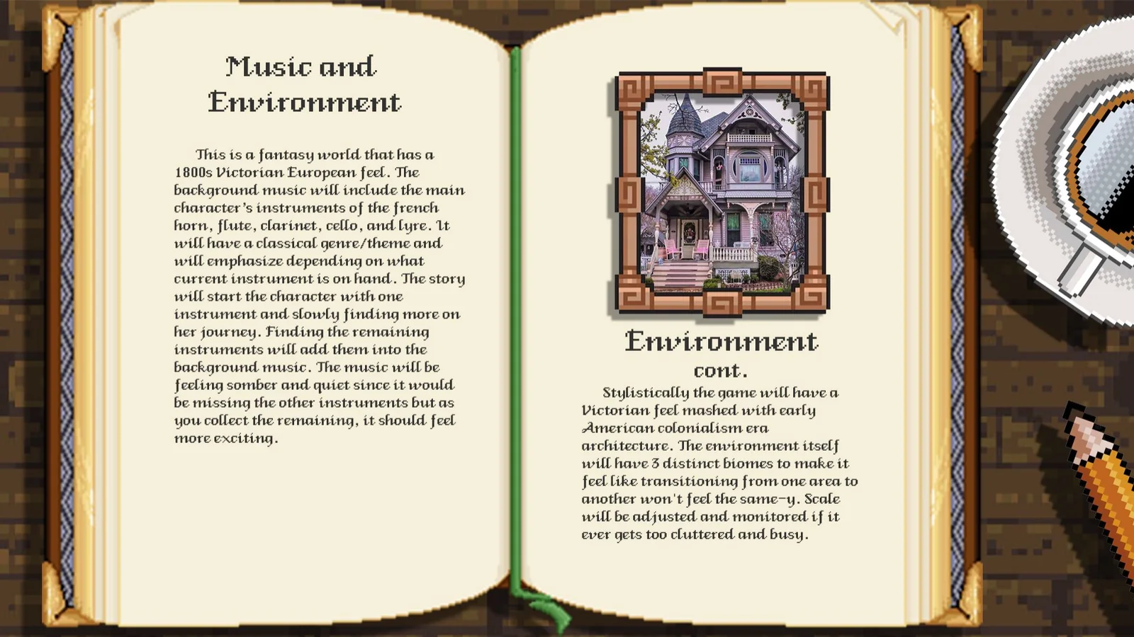 Pitch spread: music and environment