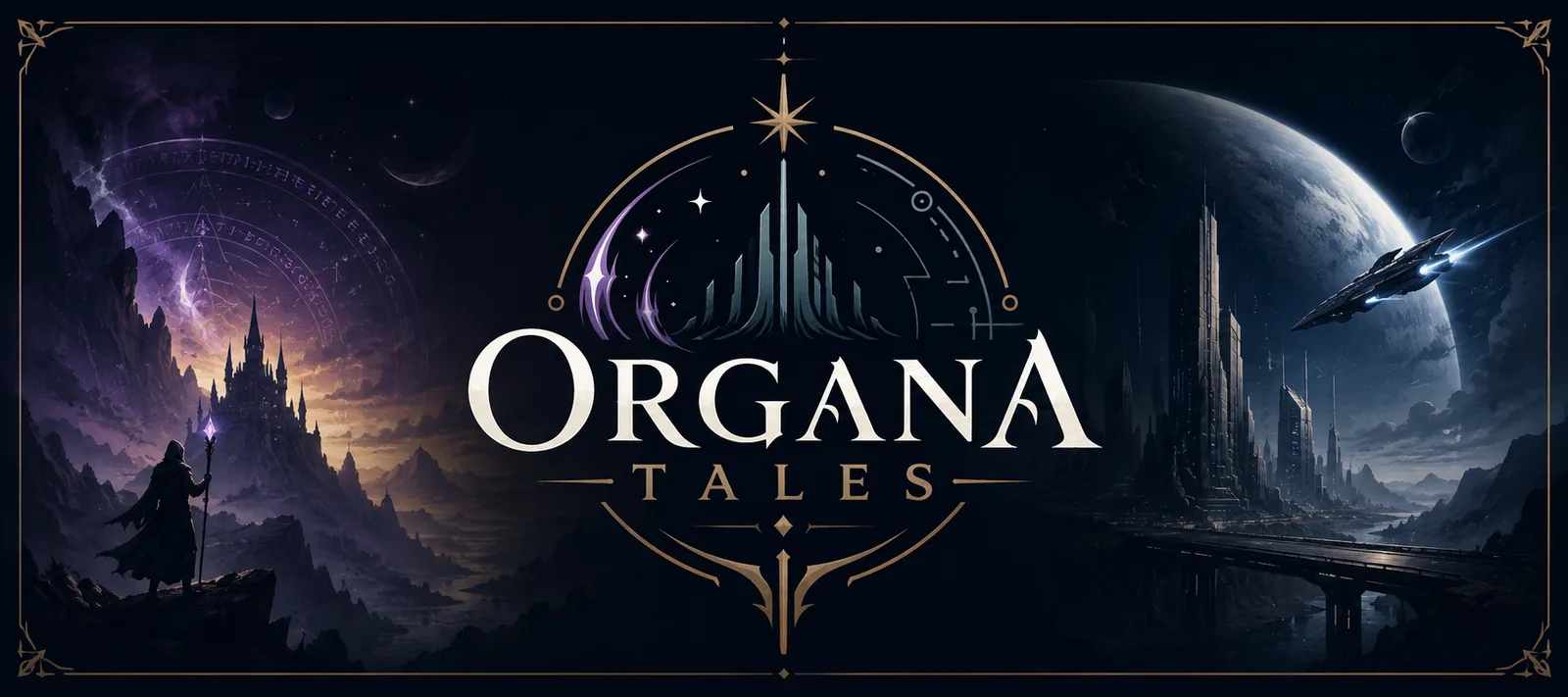 Organa Tales title banner