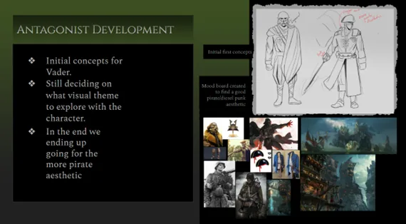 Tide Wars antagonist development notes